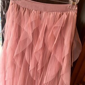 Tulle maxi skirt Pink blush! Layered Skirt